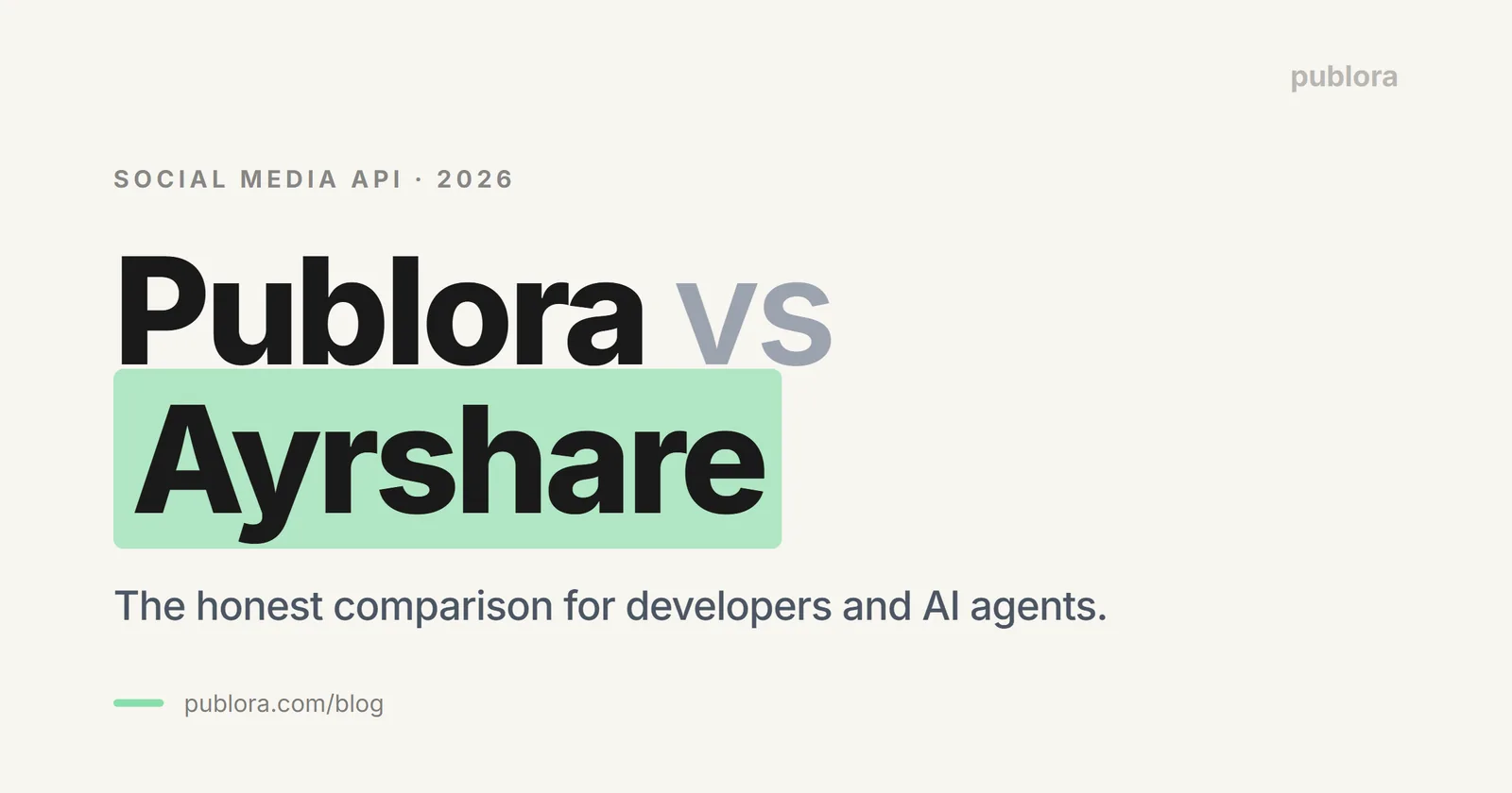 Publora vs Ayrshare: Which Social Media API is Right for Developers in 2026?