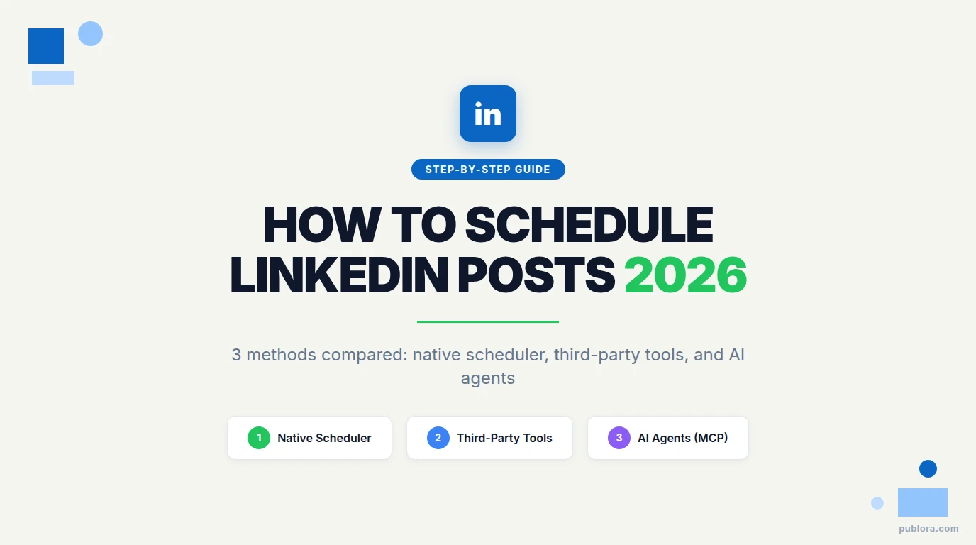 How to Schedule LinkedIn Posts in 2026 (Step-by-Step Guide)