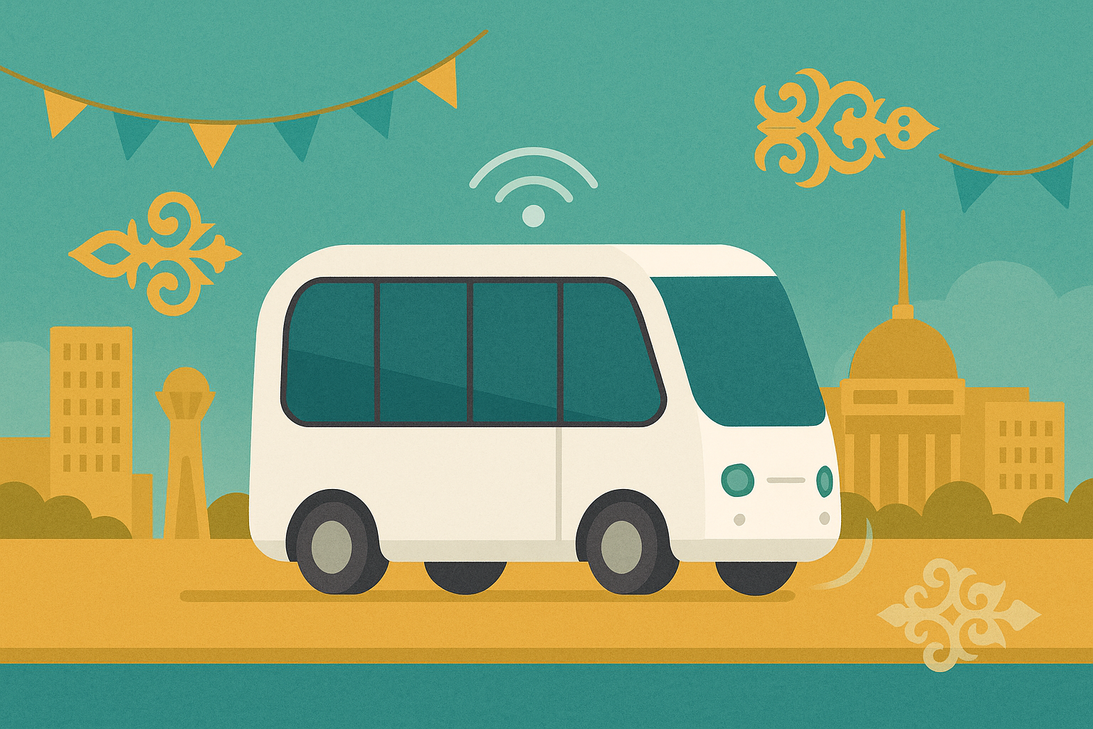 Kazakhstan Debuts Homegrown Robocab, Plans 2026 Commercial Launch
