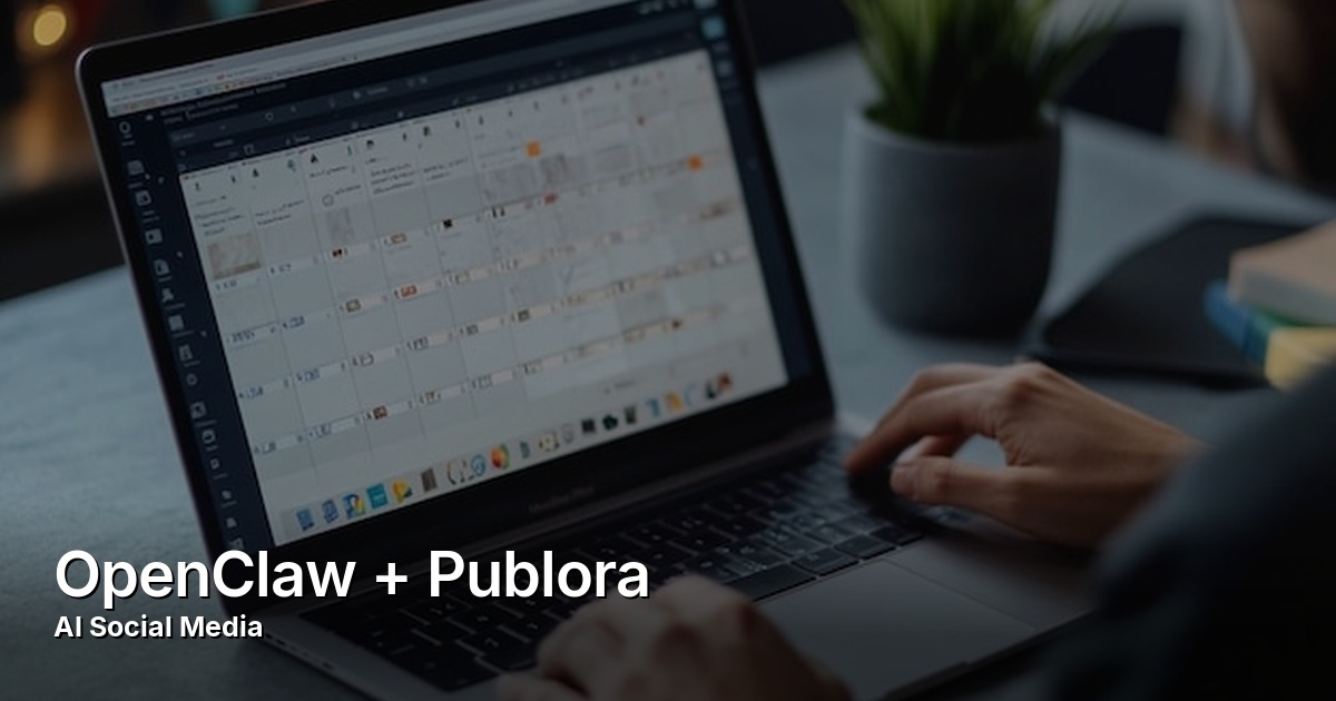 Social media scheduling across platforms