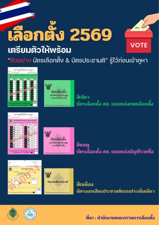 Election Commission Releases Sample Ballots for Upcoming MP Election and Referendum