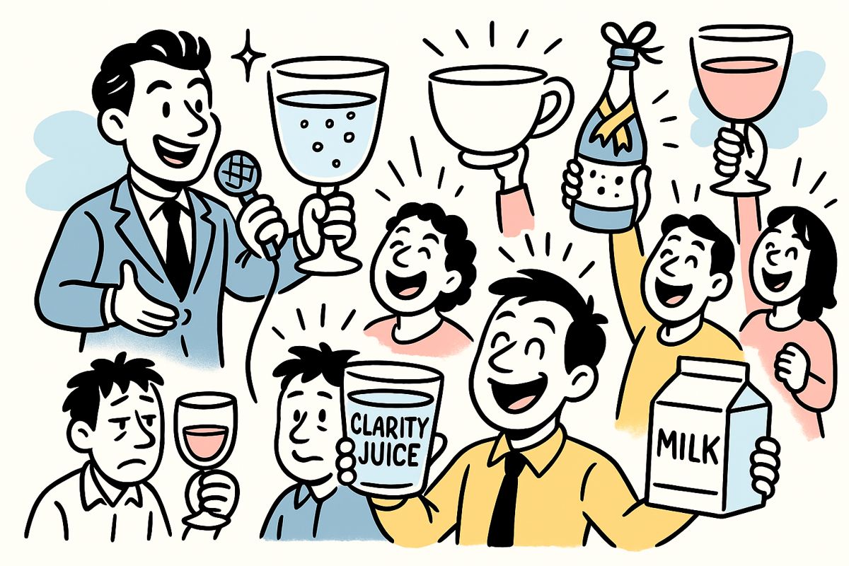 How to Deliver Powerful, Memorable Toasts - Without Alcohol
