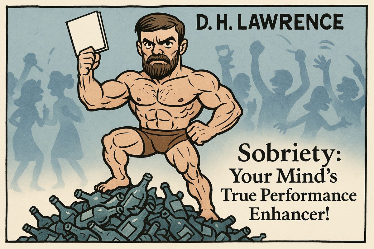 fired up or fenced in? d.h. lawrence, wild agency, and the non-drinker's secret weapon