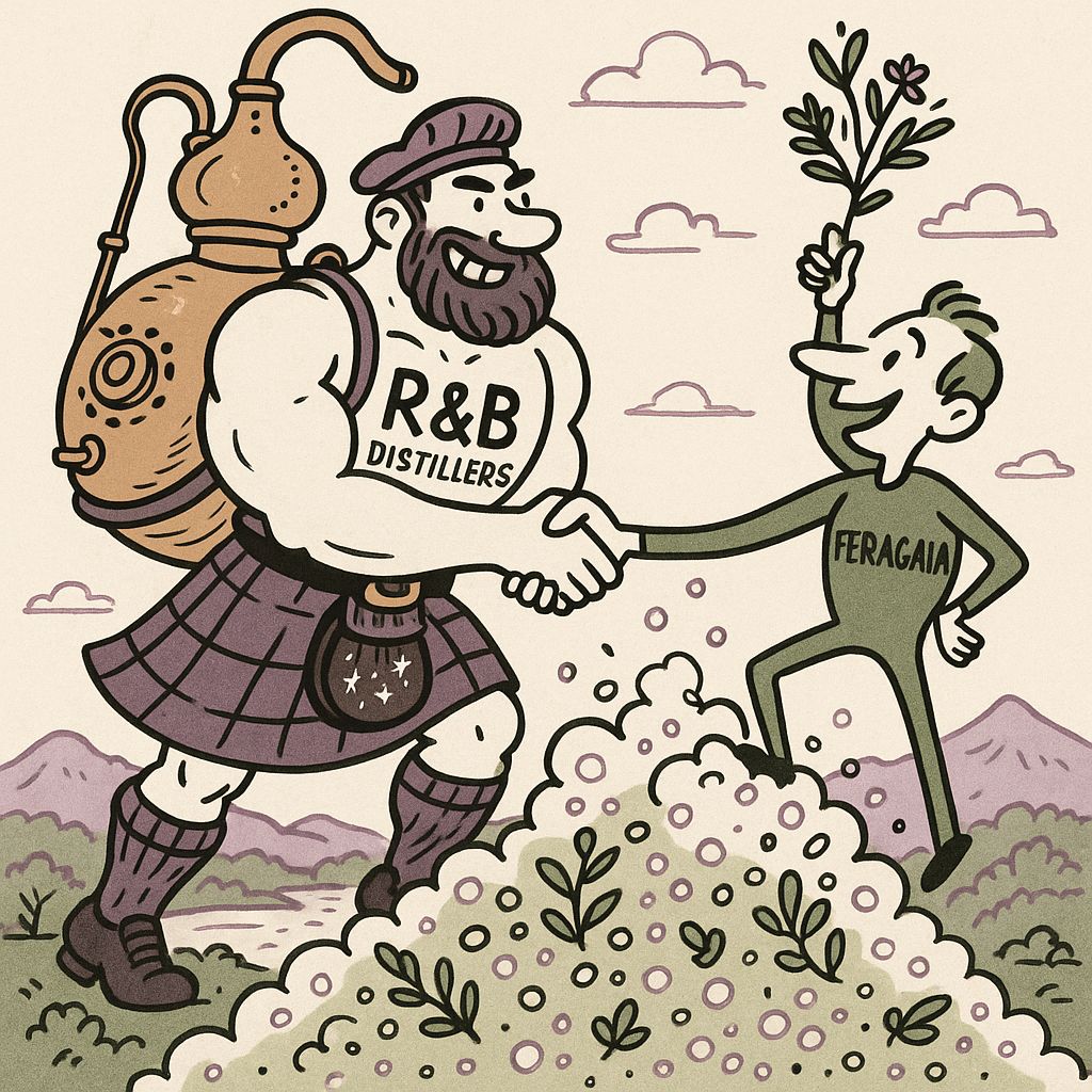 Scotland’s Non-Alcoholic Spirits Take the Lead: R&B Distillers Invests in Feragaia