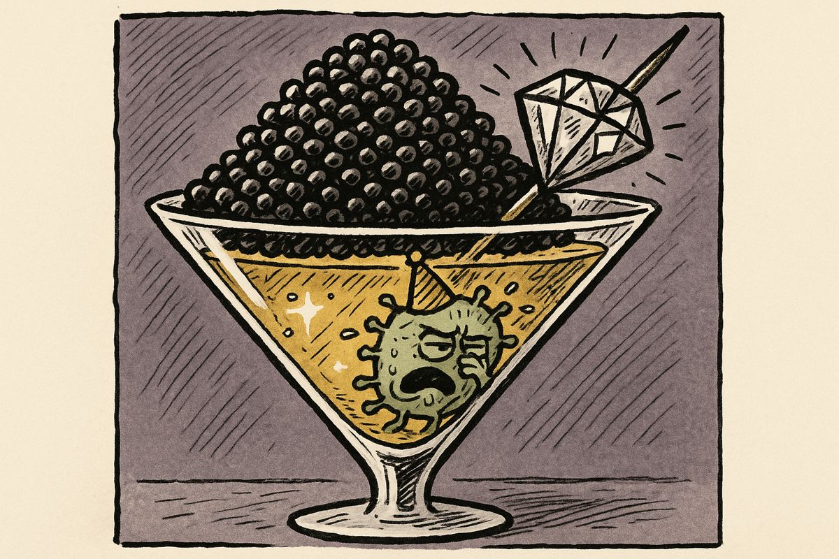 The Vintage Vault Martini: Luxury Marketing Meets Sobriety Reality